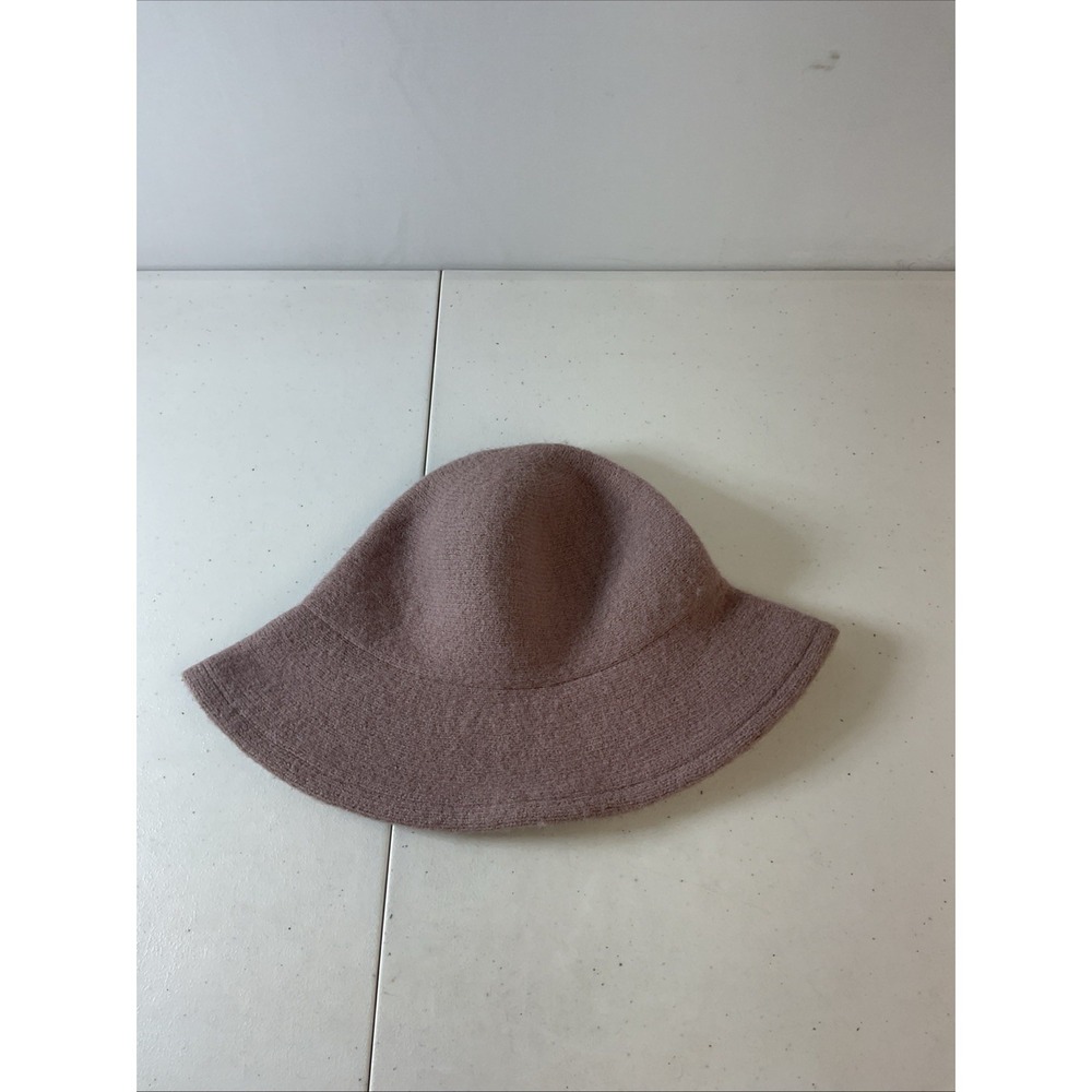 Free People Devon Wool Blend Bucket Hat Light Lavender One Size Boho Spring